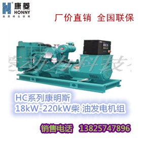 康明斯18kW-220kW柴油发电机组