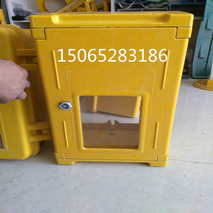 陕西单表位玻璃钢燃气表箱 可组装燃气表箱