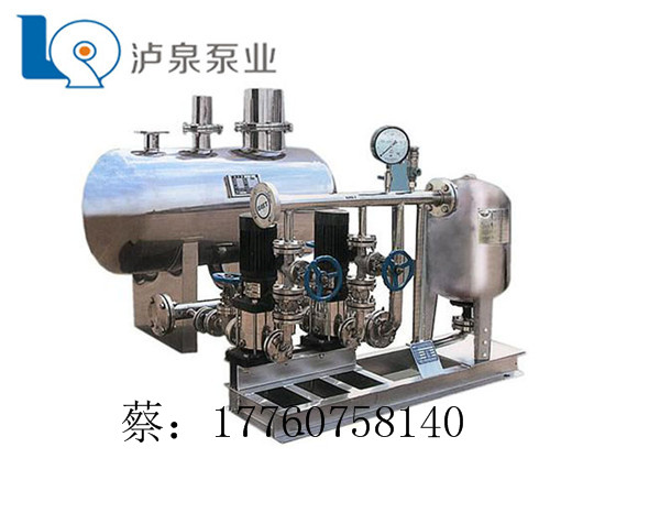 常州泸泉变频供水设备放心省心 