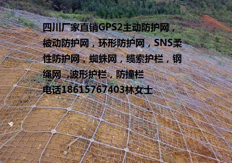 GPS2主动防护网边坡防护网厂家及安装价格 