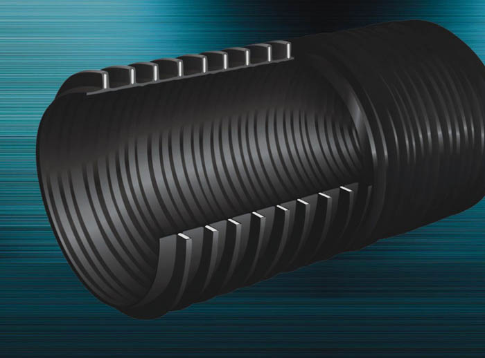 钢带增强螺旋波纹管HDPE优质水管八级
