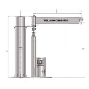 不锈钢电动推杆式柱式旋臂起重机[厂家直销]专用旋臂吊