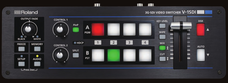 ROLAND/罗兰 V-1SDI 多通道高清切换台导播台特技台视频切换台