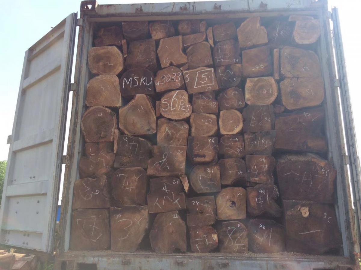 非洲纳米比亚小巴花木材进口清关公司丨小巴花木材进口报关流程费用