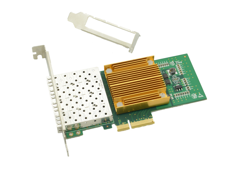 光润通PCI-E千兆四光口服务器网卡F904E-V3.0