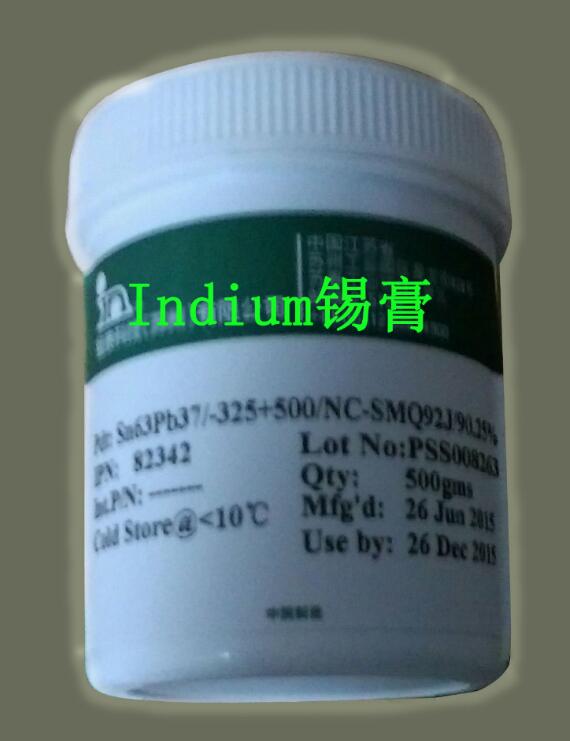 Indium Sn63/Pb37 NC-SMQ92J 90.25%锡膏