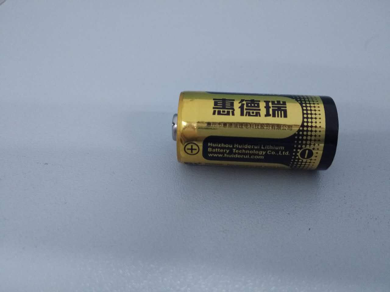 3V锂电池CR17335手电筒烟感器电池CR123A