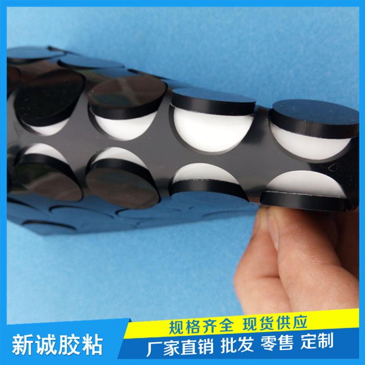 现货供应黑色硅胶垫 防滑防震垫 密封垫片 自粘硅胶垫 可定制