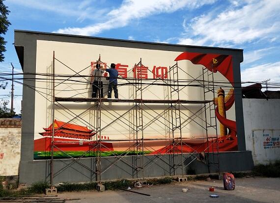 新乡郑州墙体彩绘价格多少钱