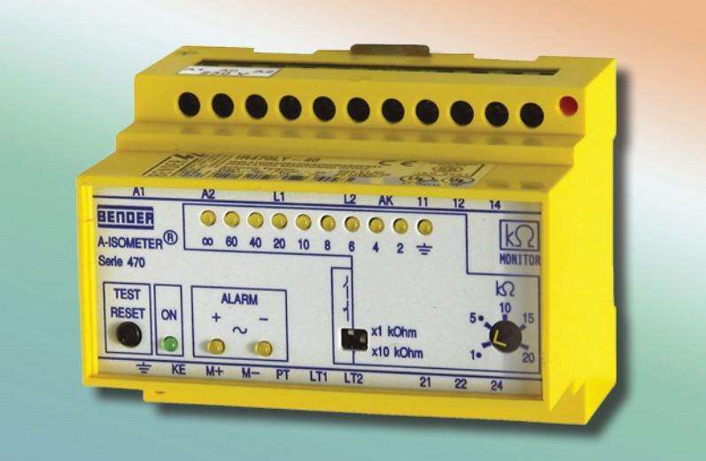 德国BENDER传动接地监视IRDH275