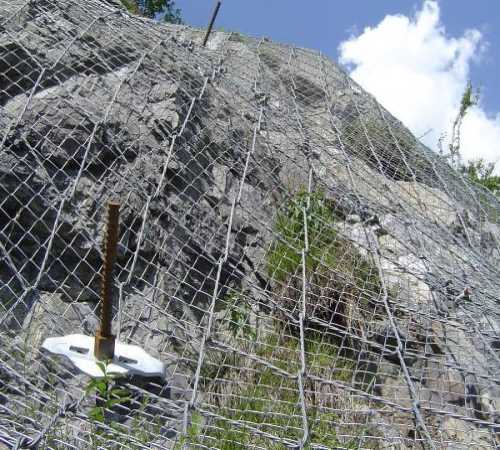高边坡防护网高强度钢丝网主动防护网