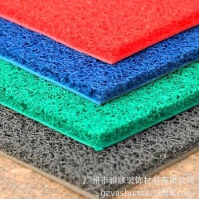 PVC塑胶喷丝除尘地毯