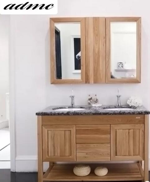 安德玛索实木浴室柜台面与台盆的清洁保养
