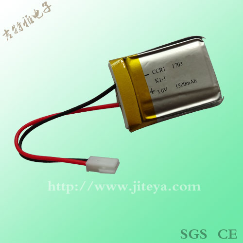 CCR1 1402  K1-1  3.0V 1500MAH 识别卡电池