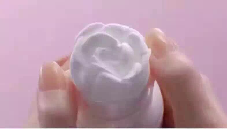 3D蔷薇玫瑰花泡沫洗面奶戈蓝OEM贴牌加工生产