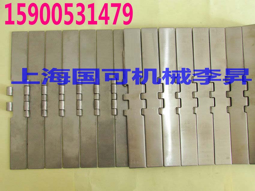 802双铰直行不锈钢链板，802-K750