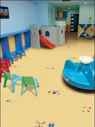 幼儿园专用安全防滑无毒地板厂家直销