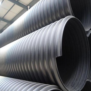供兰州pe钢带管和甘肃HDPE钢带增强波纹管价格低