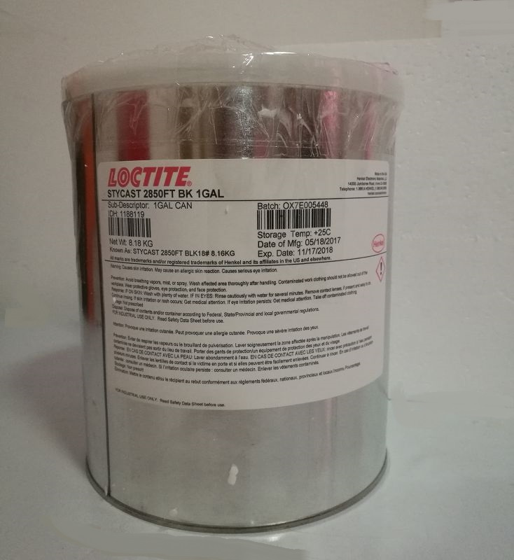 汉高乐泰LOCTITE STYCAST 2850FT环氧灌封胶 导热胶 用于热传感器
