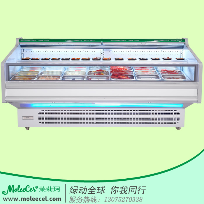 开超市制冷设备ML-2000SX2.0米双层内机鲜肉柜冰柜品牌哪个好