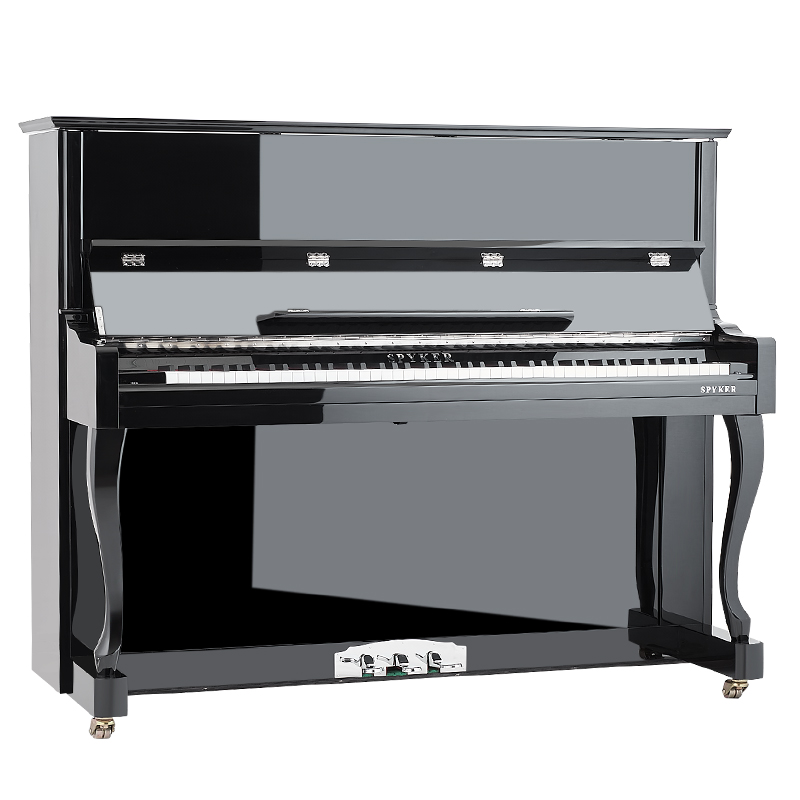 SPYKER世爵钢琴 高端全新立式钢琴专业考级 家庭教学专用L123G