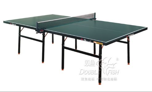 正品双鱼室内乒乓球桌 家用标准单折室内乒乓球台深圳乒乓球台厂家