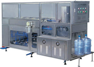 小型生产设备 100桶每小时桶装纯净水设备 RO反渗透处理