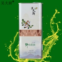 吴大厨山茶油1.6l原香山茶籽油食用油月子油