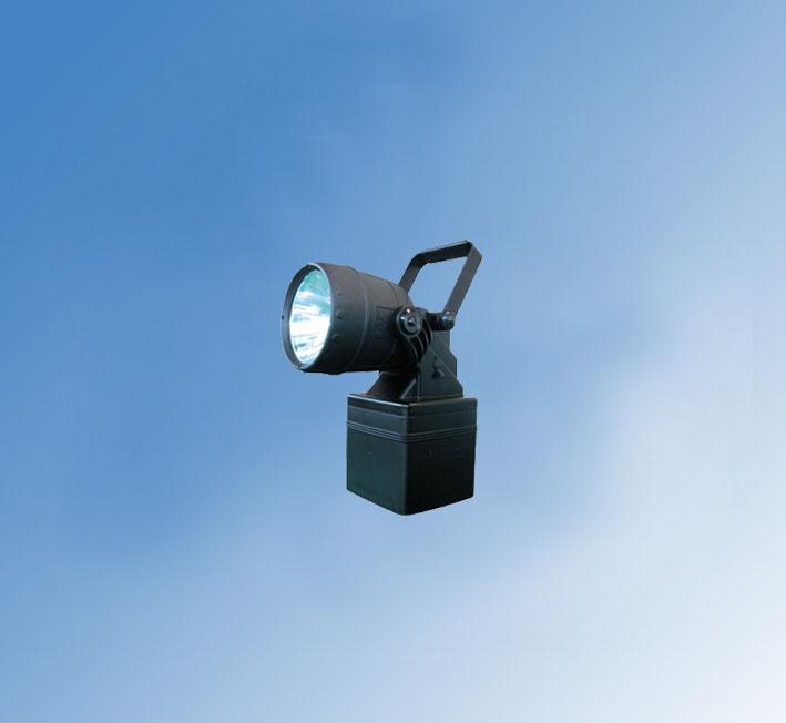 武汉宗普照明JIW5280便携式强光防爆探照灯