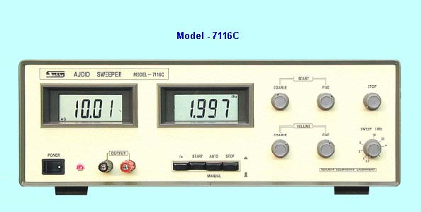 7116C自动扫频振荡器 　/试音机