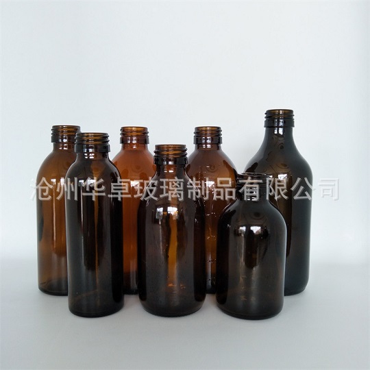 直销100ml120ml棕色口服液瓶 模制口服液玻璃瓶规格齐全