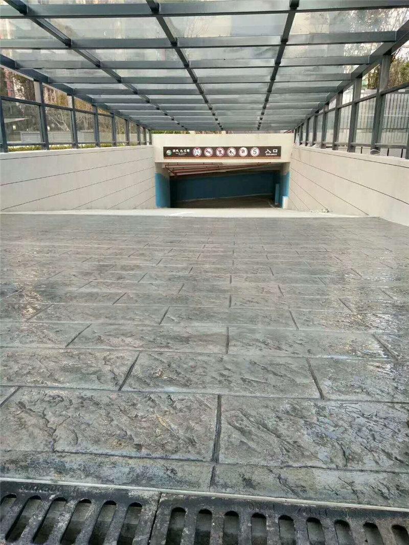 透水地坪艺术压模地坪南京攀强地坪施工公司