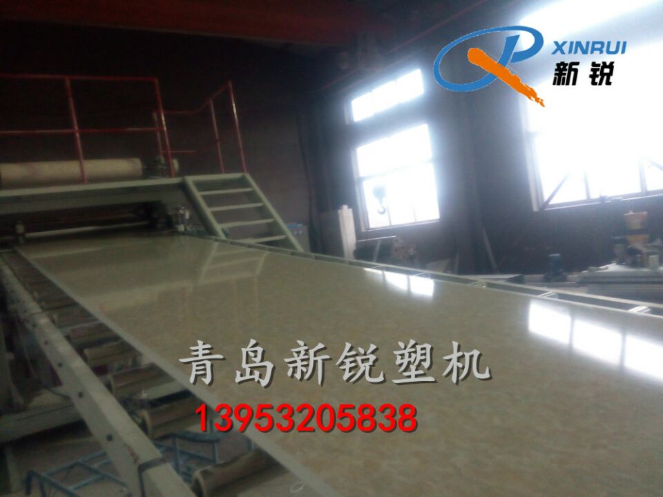 PVC仿大理石板材生产线SZJ80/156
