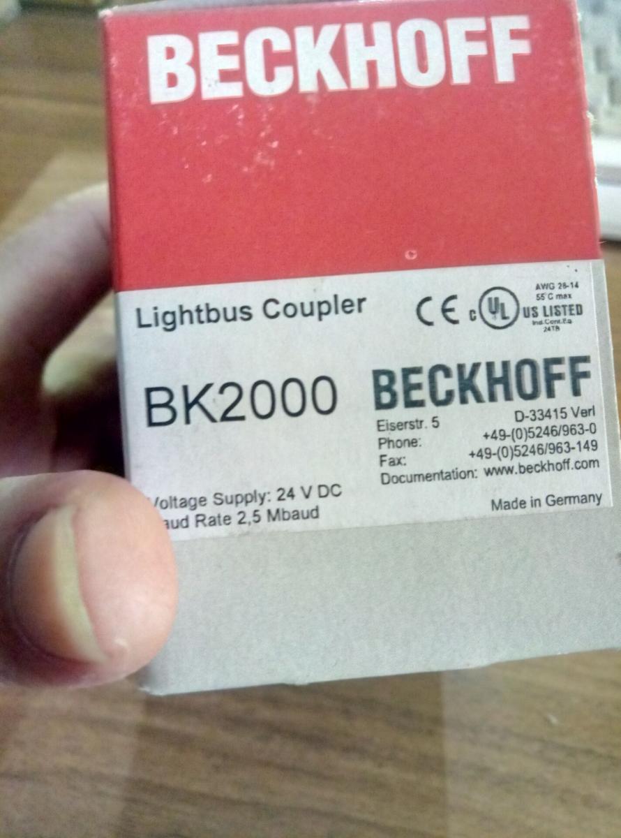  倍福bk2000总线耦合器特价全新BECKHOFF招商