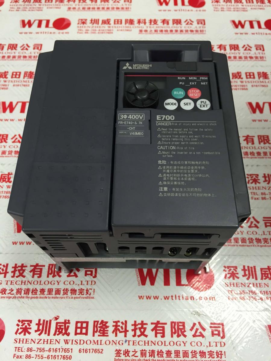 三菱变频器FR-E740-3.7K-CHT 原装供应