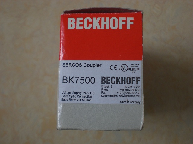 BECKHOFF倍福bk7500总线耦合器bk7520原装现货倍福卡件