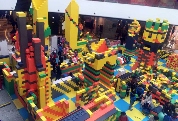 成都EPP积木王国大型积木城堡儿童积木玩具