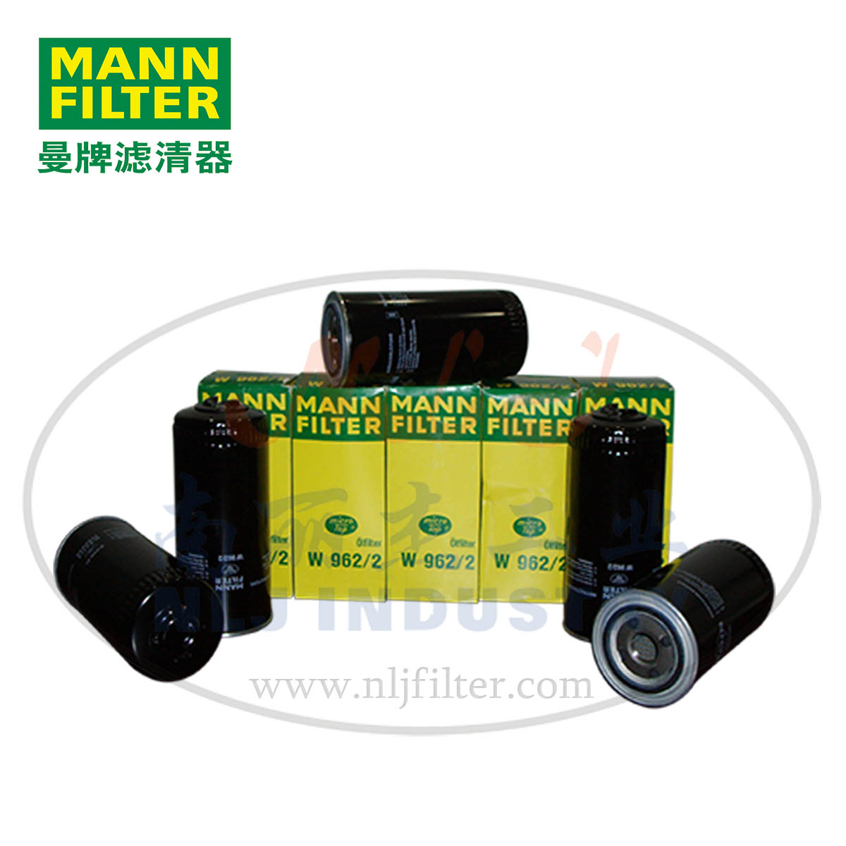 MANN-FILTER(曼牌滤清器)油滤W962/2