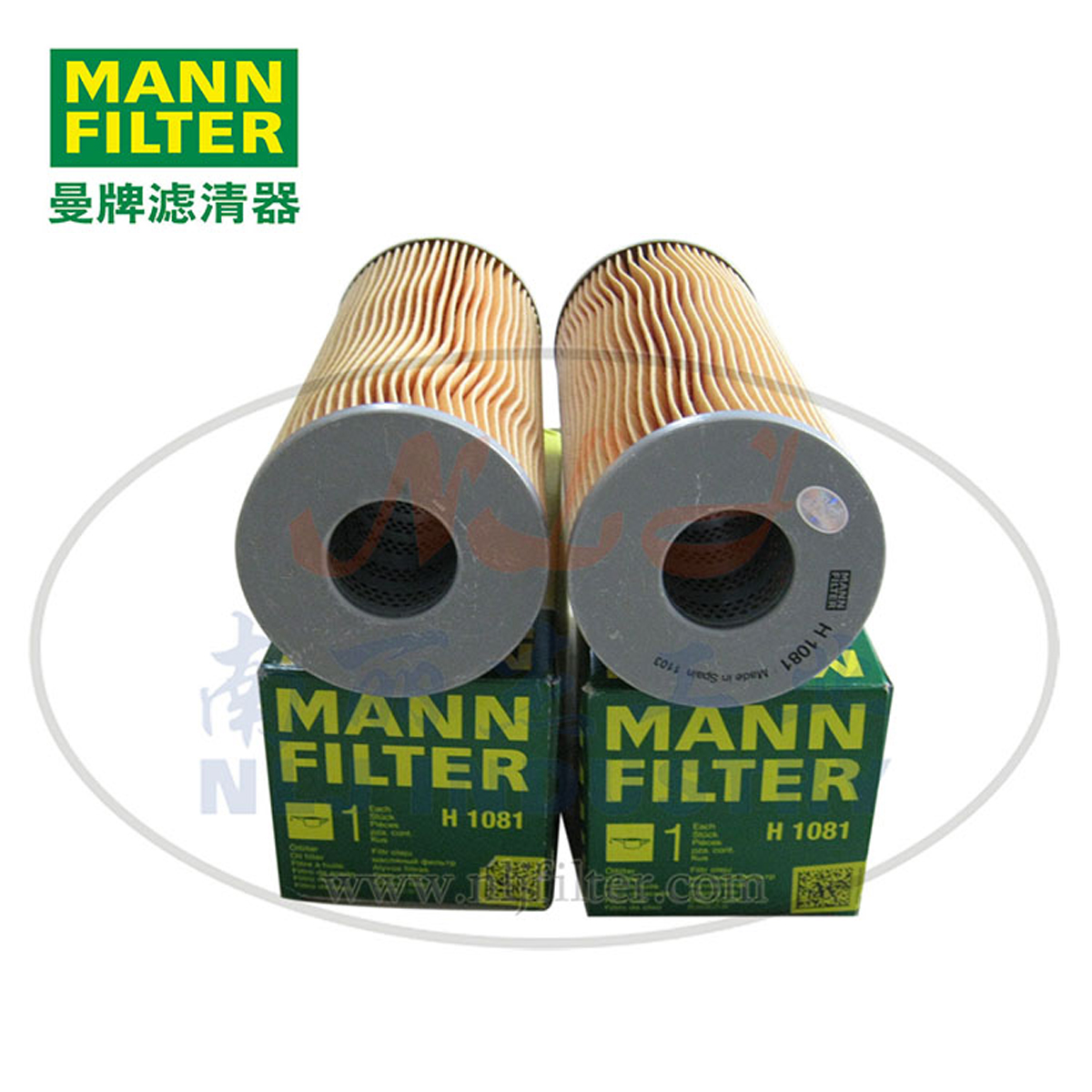 MANN-FILTER(曼牌滤清器)油滤H1081