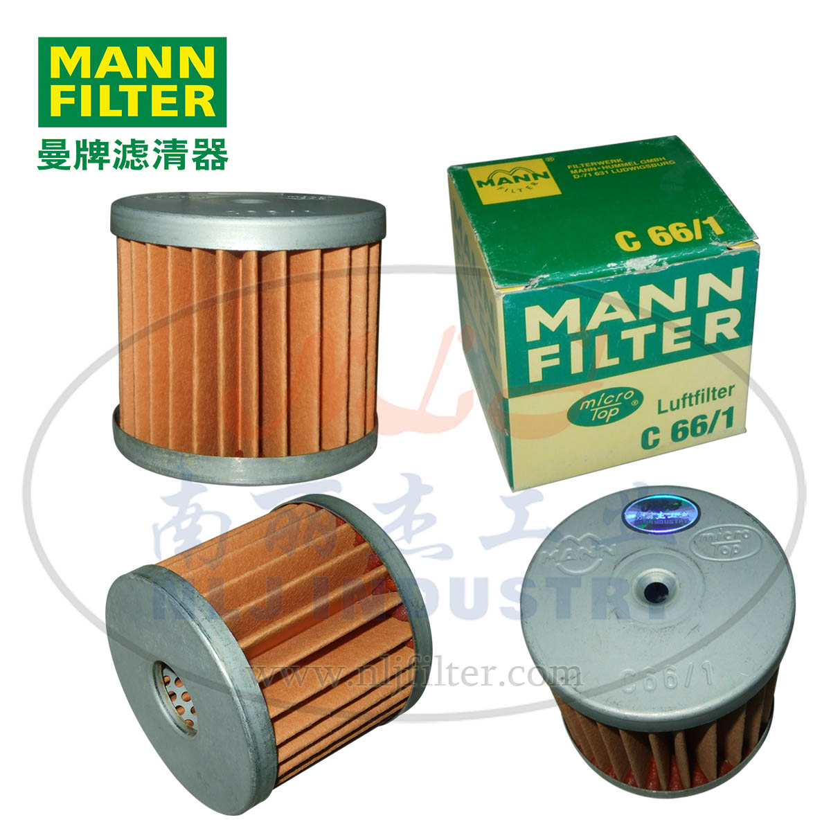 MANN-FILTER(曼牌滤清器)空滤C66/1