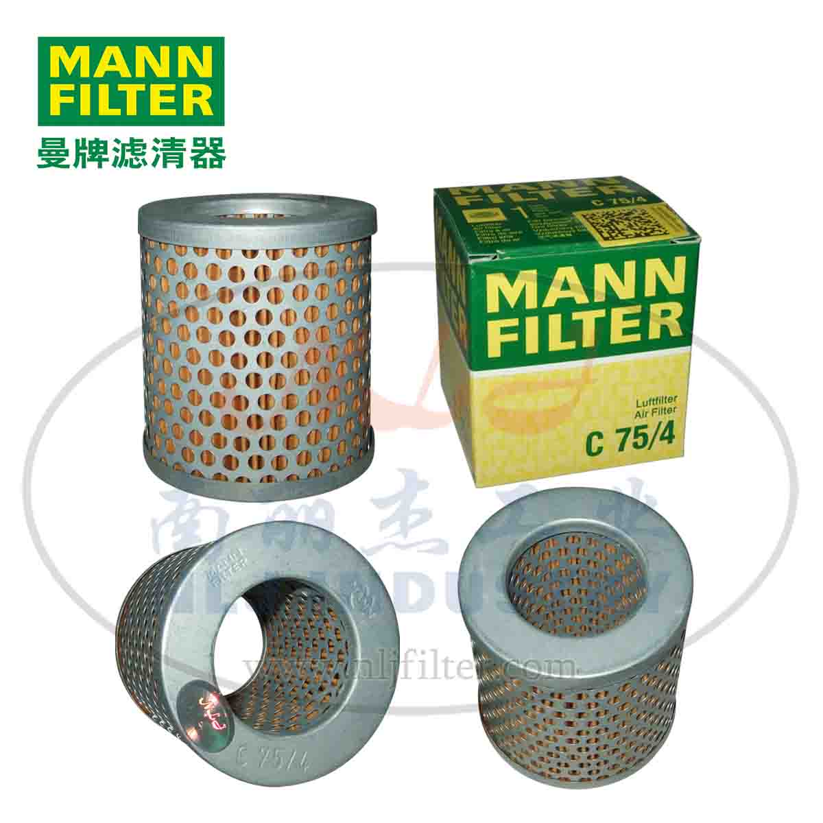 MANN-FILTER(曼牌滤清器)空滤C75/4