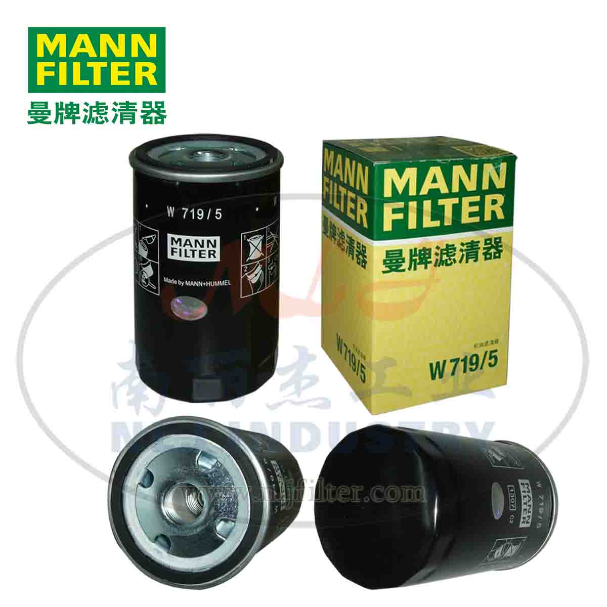 MANN-FILTER(曼牌滤清器)油滤W719/5