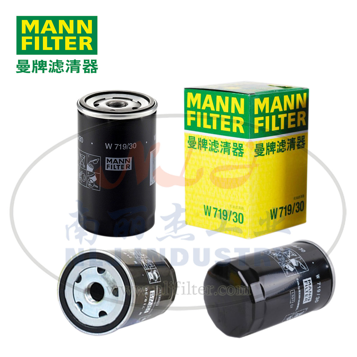 MANN-FILTER(曼牌滤清器)油滤芯W719/30