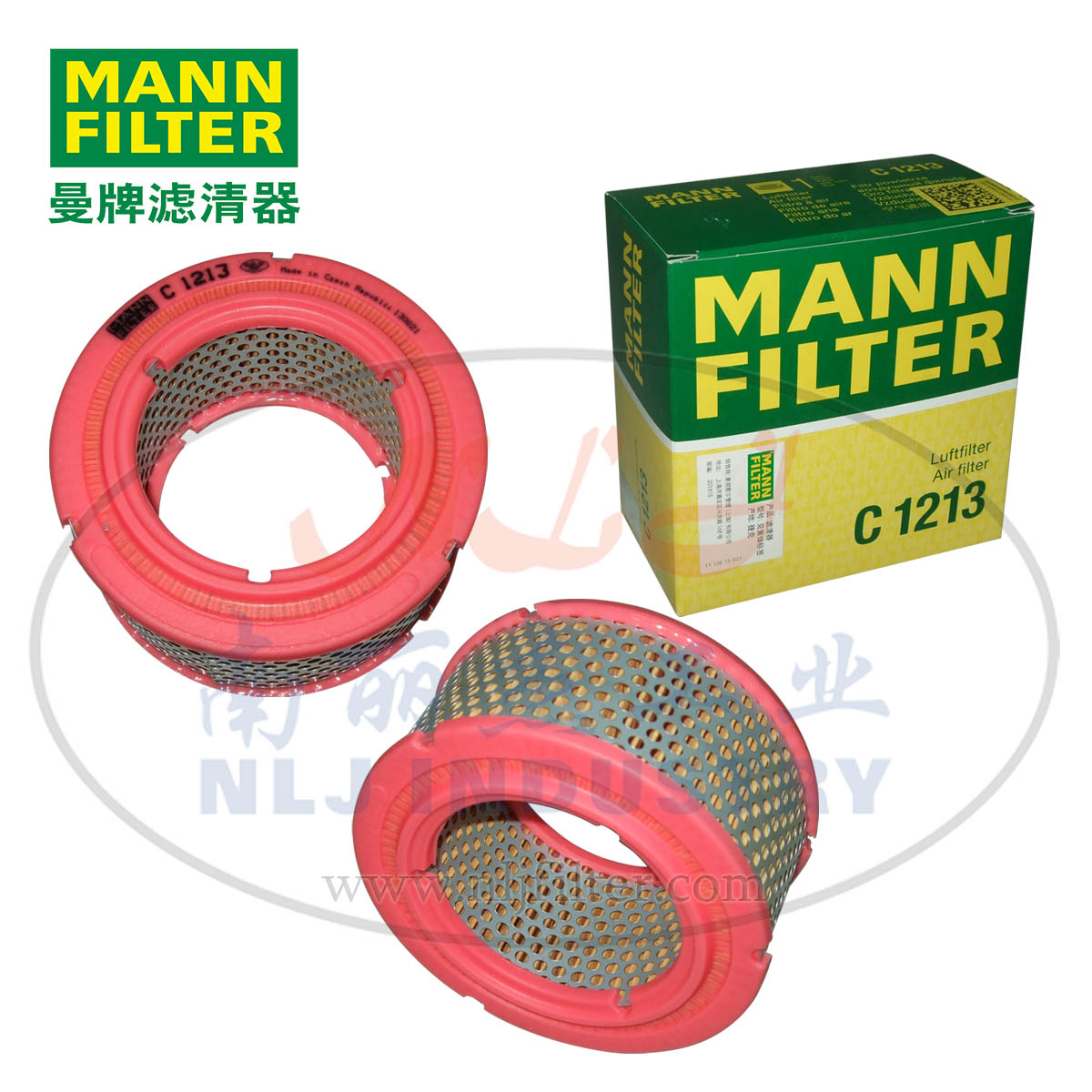 MANN-FILTER(曼牌滤清器)空滤C1213