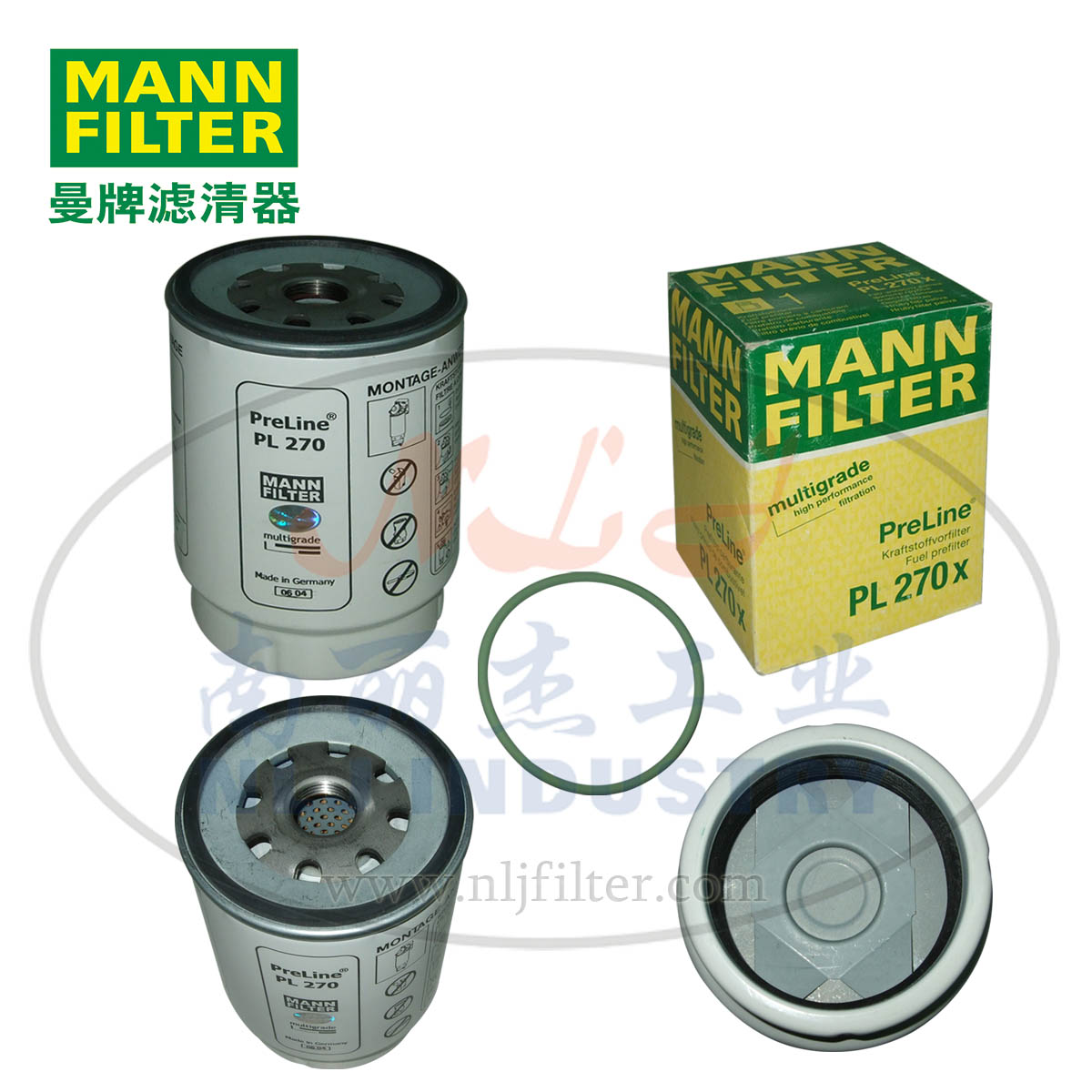 MANN-FILTER(曼牌滤清器)滤芯PL270x