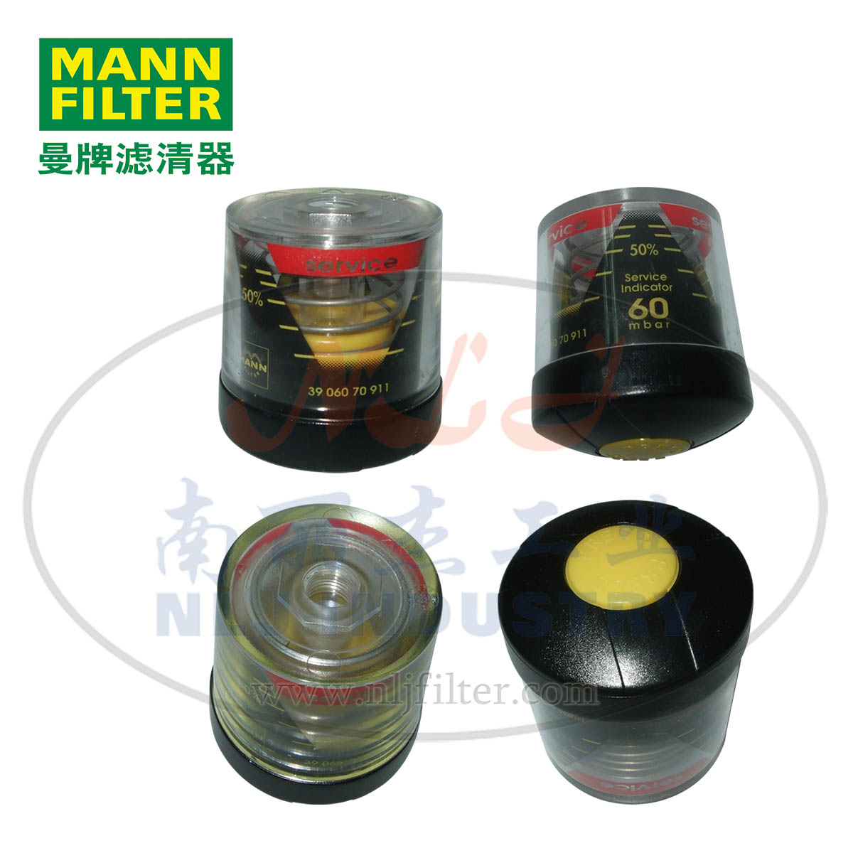 MANN-FILTER(曼牌滤清器)维修指示器3906070911