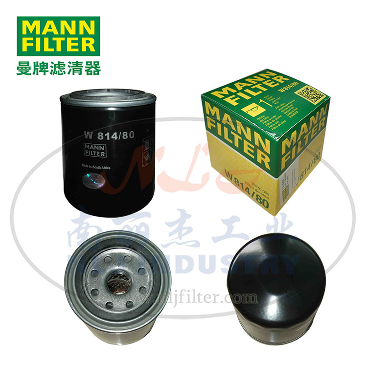 MANN-FILTER(曼牌滤清器)油滤W814/80