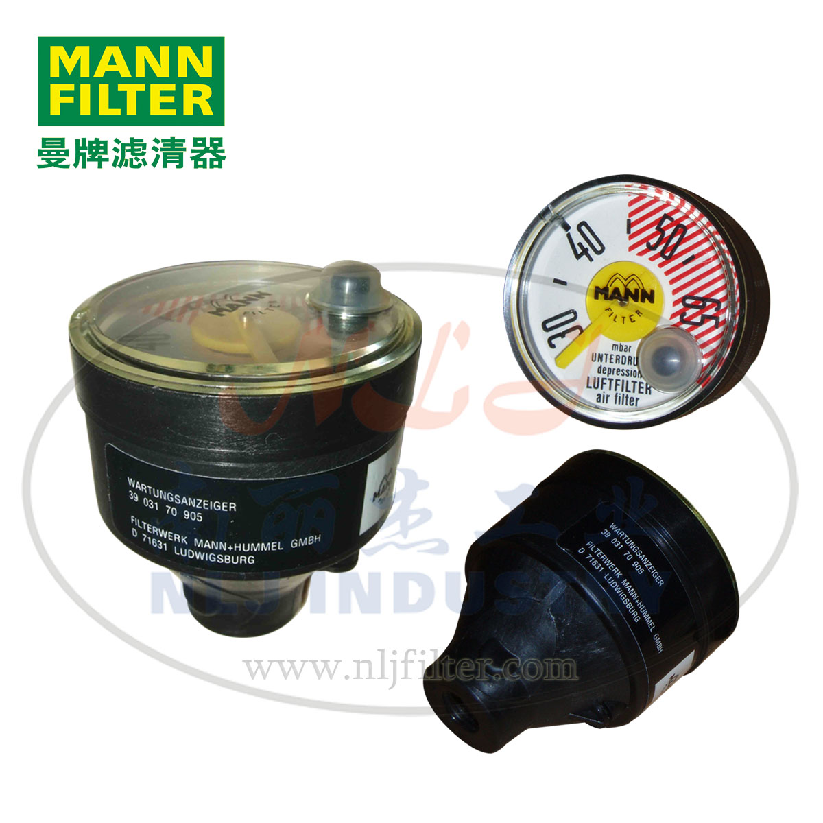 MANN-FILTER(曼牌滤清器)维修指示器3903170905