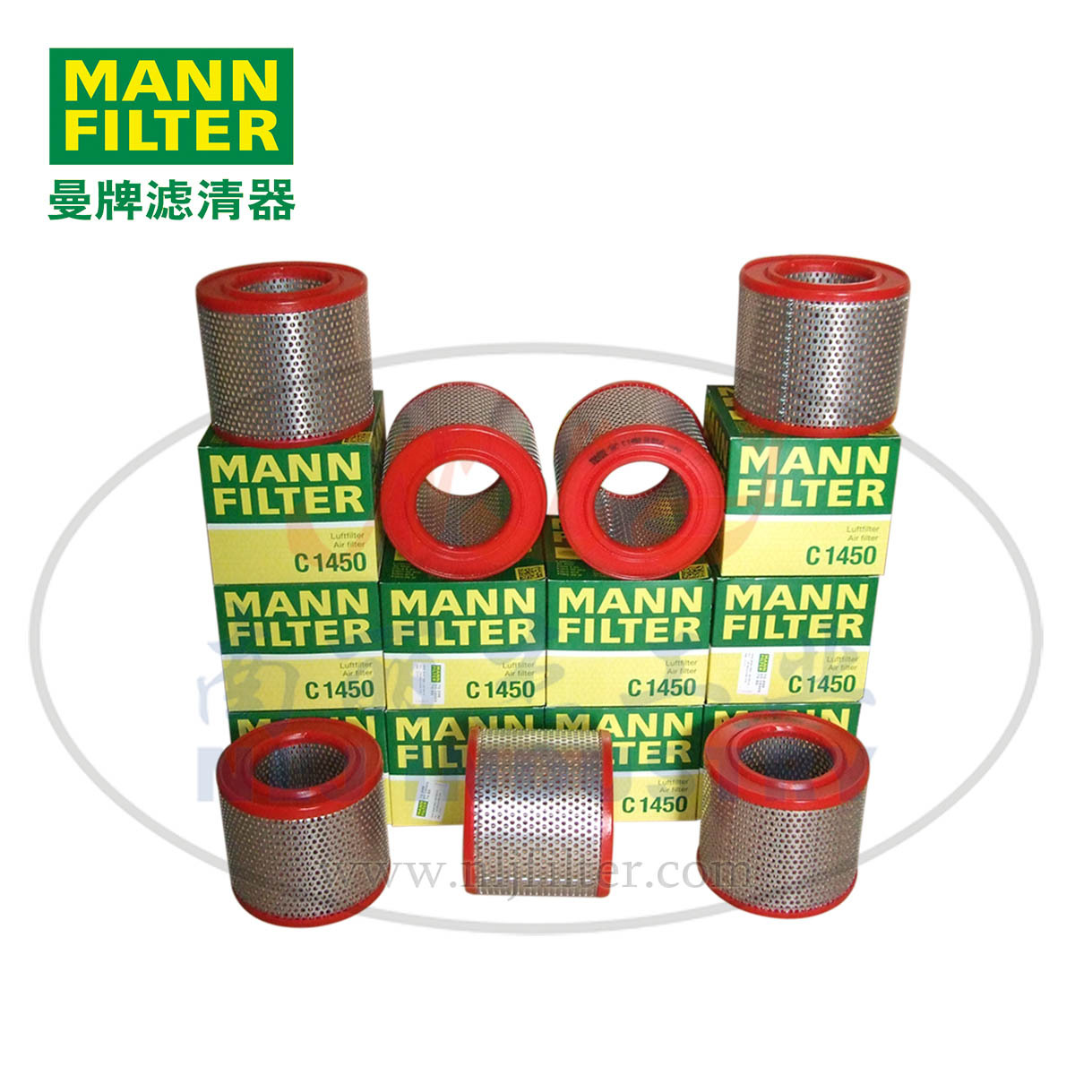 MANN-FILTER(曼牌滤清器)空滤C1450