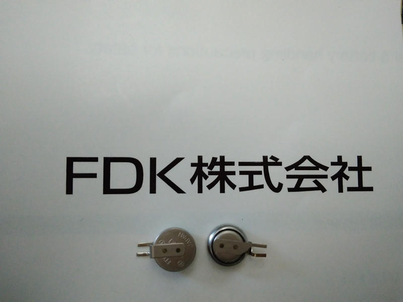 原装进口日本FDK品牌ML621-TZ1可充电纽扣电池 3.0v 5.8mAh